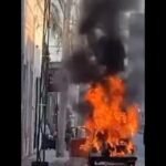 Incendian camioneta de la Fiscalía en Chetumal